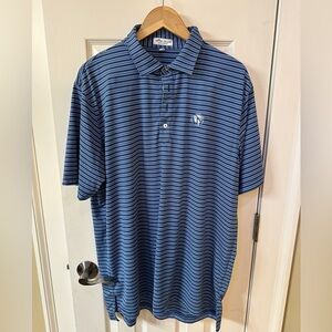 Peter Millar Ultra-High Quality Polo/ Golf Shirt